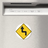 Rückwärtsgang (Links) Markierung für die Autobahn Magnet (In Situ (Geschirrspüler))