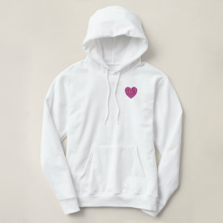 Rückwärtsherz Hoodie