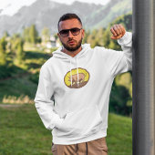 Rückwärtsschweif mit Sunburst Hoodie