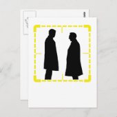 Rückwirkung Postkarte (Vorne/Hinten)