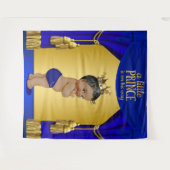 Rückwürfe für die Dusche von Ethnic Prince Wandteppich (Vorderseite (Horizontal))