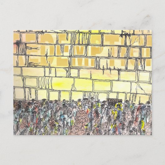 Rückzahlung Postkarte (Vorderseite)