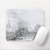 Rückzug vom Kampf von Worcester Mousepad (Mit Mouse)