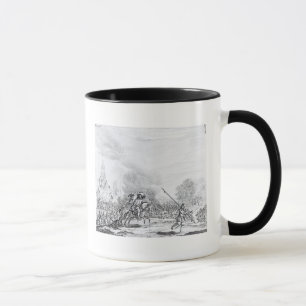 Rückzug vom Kampf von Worcester Tasse