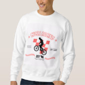 RÜCKZYKLUSRACING SWEATSHIRT (Vorderseite)