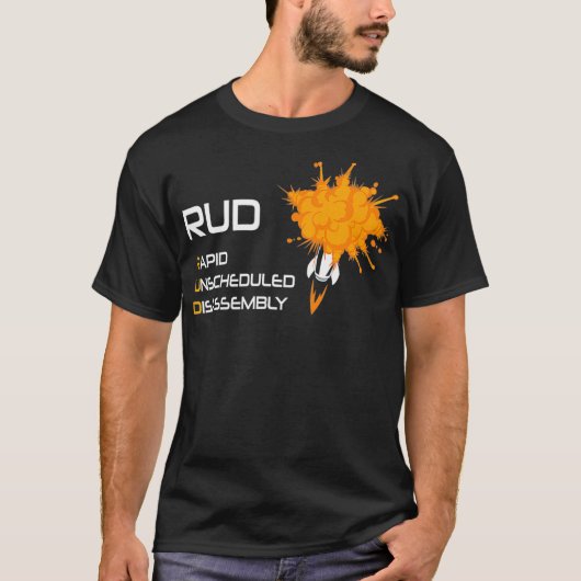 RUD Rasche, unplanmäßige Zerlegung T-Shirt (Vorderseite)