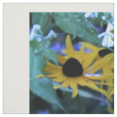 Rudbeckia Black Mit Augen Susans Full Foto Stoff (Muster)