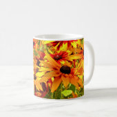 RUDBECKIA-BLUME KAFFEETASSE (VorderseiteRechts)