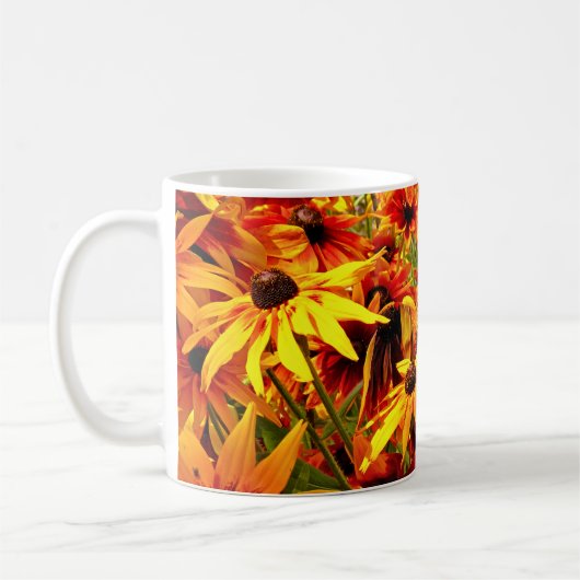 RUDBECKIA-BLUME KAFFEETASSE (Links)