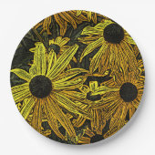 RUDBECKIA-BLUME PAPPTELLER (Vorderseite)
