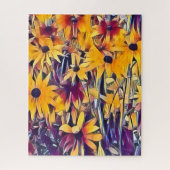 RUDBECKIA-BLUME PUZZLE (Vertikal)