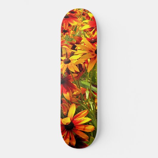 RUDBECKIA-BLUME SKATEBOARD (Vorderseite)
