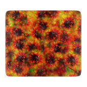 Rudbeckia Cutting Board Schneidebrett (Vorderseite)