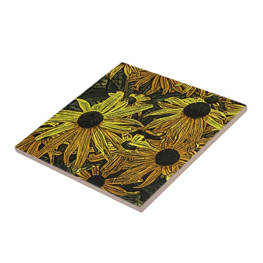 RUDBECKIA FLIESE (Seite)