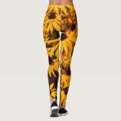Rudbeckia Fulgida / Orangenblume Leggings (Rückseite)