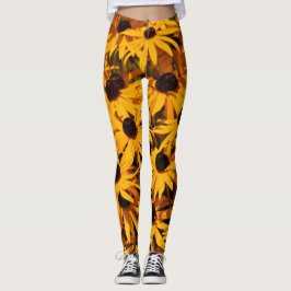 Rudbeckia Fulgida / Orangenblume Leggings