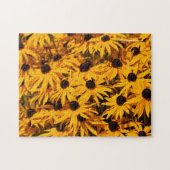 Rudbeckia Fulgida / Orangenblume Puzzle (Horizontal)