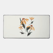 Rudbeckia Hirta Black-Mit Augen Susan-Ästhetische  Schreibtischunterlage (Vorderseite)