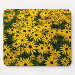 Rudbeckia Hirta (Schwarz-mit Augen Susans) Mousepad