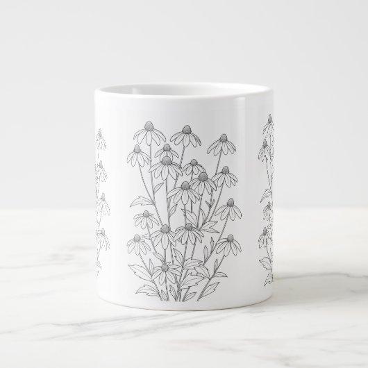 Rudbeckia laciniata - Cutleaf Coneflower Jumbo-Tasse (Vorderseite)