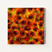Rudbeckias Galore-Notebook Notizblock (Rückseite)
