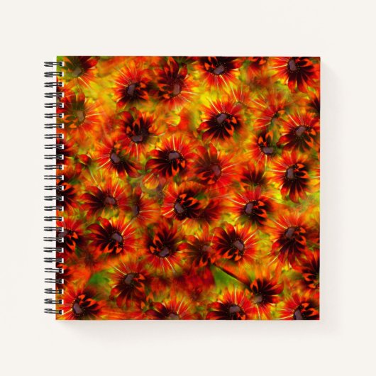 Rudbeckias Galore-Notebook Notizblock (Vorderseite)