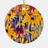 RUDBECKIAS KERAMIK ORNAMENT (Vorne)