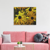 RUDBECKIAS LEINWANDDRUCK (Insitu (Wohnzimmer))