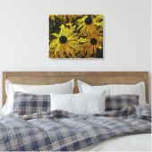 RUDBECKIAS LEINWANDDRUCK (Insitu (Schlafzimmer))