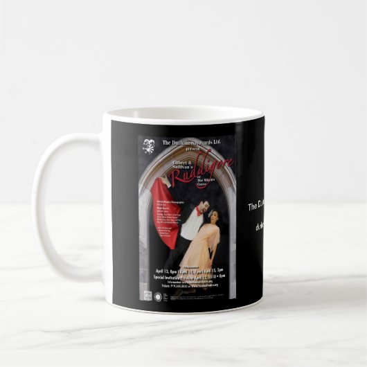 Ruddigore Show-Tasse 2018 Kaffeetasse (Links)