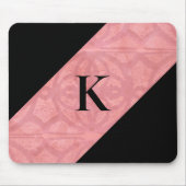 Ruddy Pink Batik Letter Mousepad (Vorne)