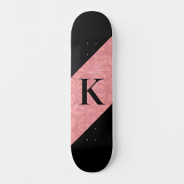 Ruddy Pink Batik Letter Skateboard