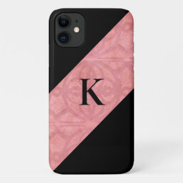 Ruddy Pink Batik und Black Letter Case-Mate iPhone Hülle