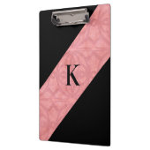 Ruddy Pink Batik und Black Letter Klemmbrett (Links)