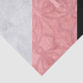 Ruddy Pink Batik und Graufarbenbrief Seidenpapier (Ausschnitt)