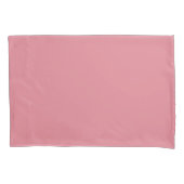 Ruddy Pink Standard Size Pillowcase Kissenbezug (Vorderseite)