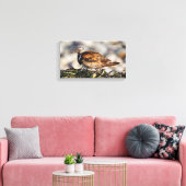 Ruddy Turnstone Shorebird am Strand Leinwanddruck (Insitu (Wohnzimmer))