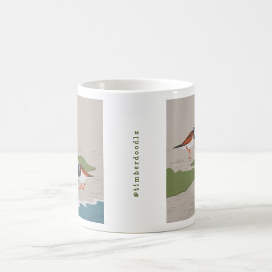 Ruddy Turnstone Tasse (Mittel)