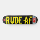 RUDE AF SKATEBOARDS / JMT USA (Horizontal)