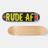 RUDE AF SKATEBOARDS / JMT USA (Horizontal)