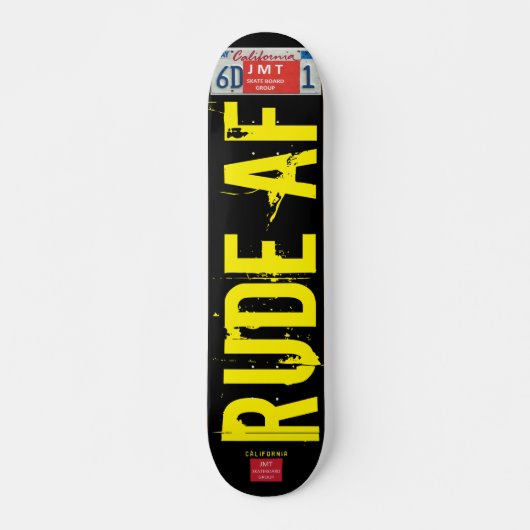 RUDE AF SKATEBOARDS / JMT USA (Vorne)