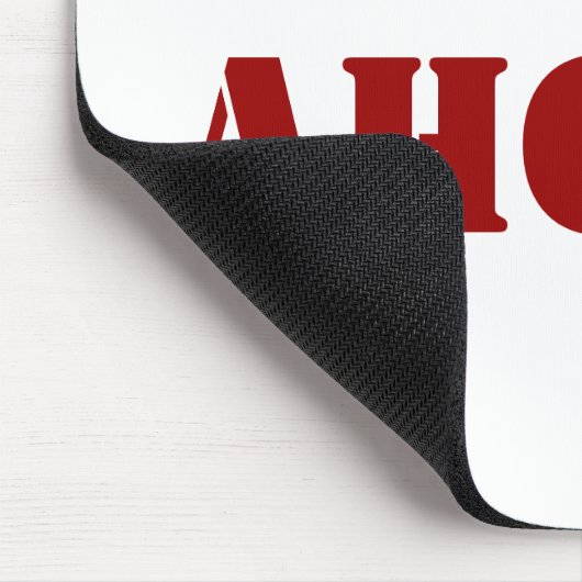 Rude Auditor Nickname - Auditaholic Mousepad (Ecke)