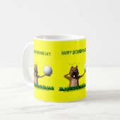 "Rude Awakening" Groundhog Day Tasse (Vorderseite Links)