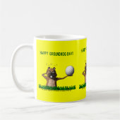 "Rude Awakening" Groundhog Day Tasse (Links)