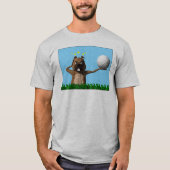 "Rude Awakening" Groundhog-Shirt T-Shirt (Vorderseite)