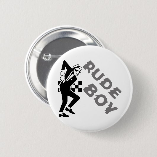 Rude Boy Button (Vorne & Hinten)