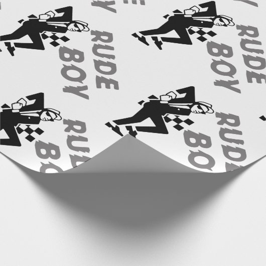 Rude Boy Geschenkpapier (Ecke)