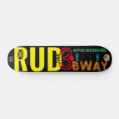 RUDE BWAY JMT 7 3/4" Skateboarddecke Skateboard (Horizontal)