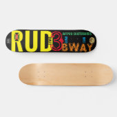 RUDE BWAY JMT 7 3/4" Skateboarddecke Skateboard (Horizontal)
