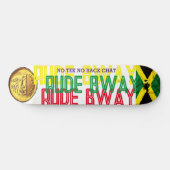 RUDE BWAY OFFIZIELL 8 1/4" Skateboard Deck (Horizontal)